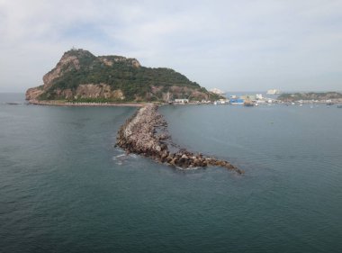 Mazatlan, Meksika'nın sahneleri bir yolcu gemisi.
