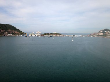 Mazatlan, Meksika'nın sahneleri bir yolcu gemisi.