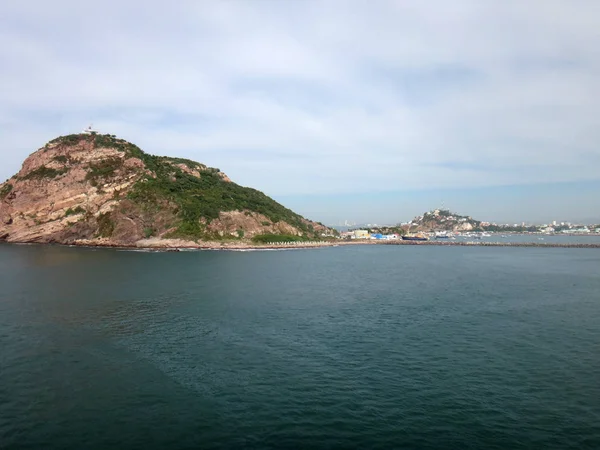 Mazatlan, Meksika'nın sahneleri bir yolcu gemisi.