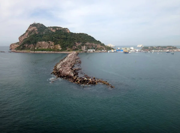 Mazatlan, Meksika'nın sahneleri bir yolcu gemisi.