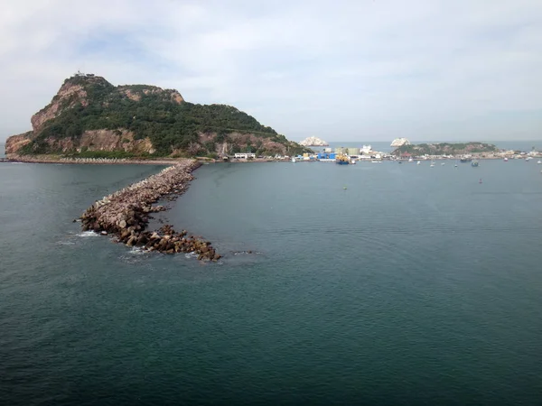 Mazatlan, Meksika'nın sahneleri bir yolcu gemisi.