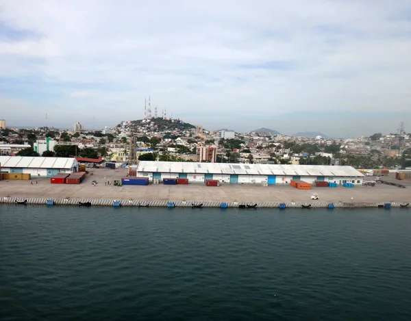 Sceny Mazatlán Meksyk Statek Wycieczkowy — Zdjęcie stockowe