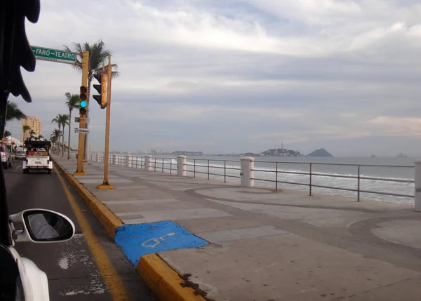 Vista Das Ruas Mazatlan Sinaloa México — Fotografia de Stock