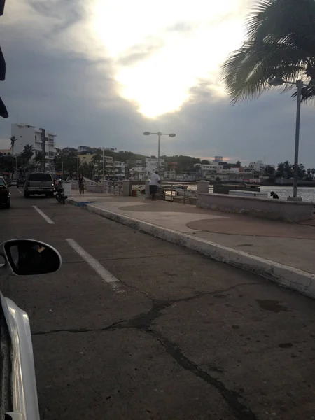 Vista Das Ruas Mazatlan Sinaloa México — Fotografia de Stock