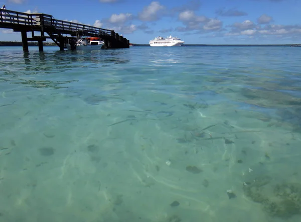 Utsikt Över Jinek Bay Från Easo Lifou Lojalitets Öarna Noumea — Stockfoto