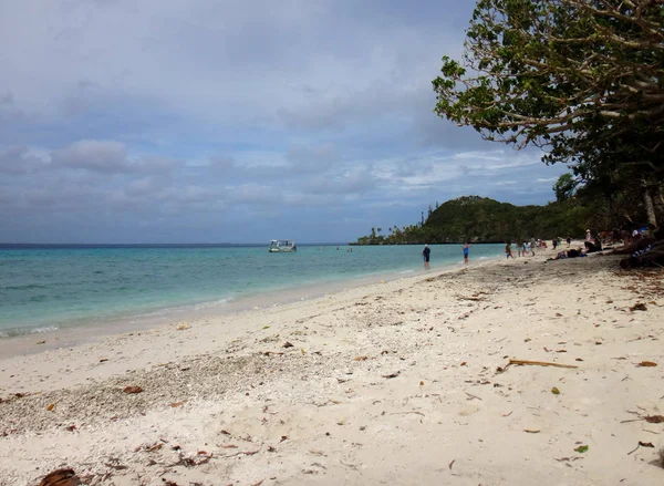 Vistas Bahía Jinek Desde Easo Lifou Islas Lealtad Numea — Foto de Stock