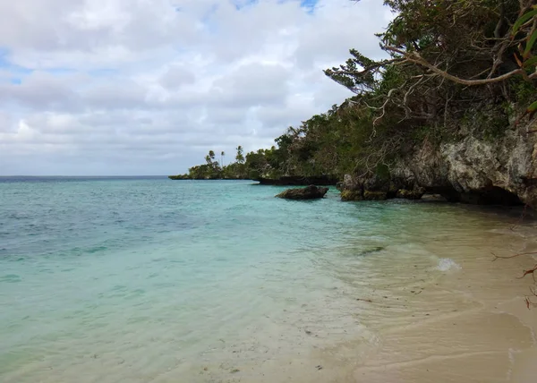 Uitzicht Jinek Bay Vanuit Easo Lifou Loyalty Islands Noumea — Stockfoto