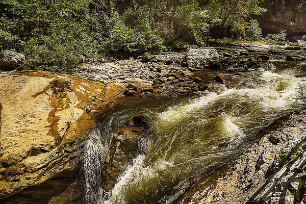 Красивый вид на ущелье Гуам, Краснодар

