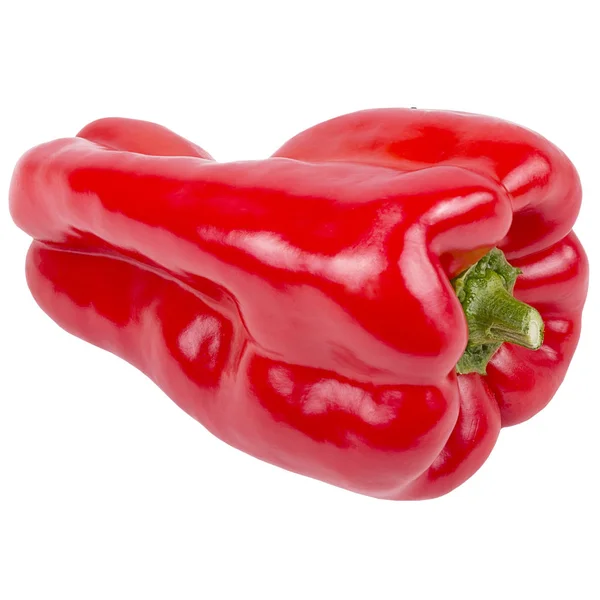 Izolované Zelenina Čerstvé Papriky Pozadím Ořezovou Cestou Jako Balíček Prvek — Stock fotografie