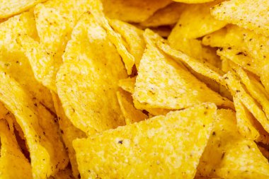 tortilla cips bir doku ve arka plan olarak