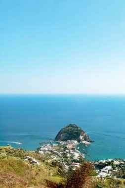 Top view of SantAngelo in Ischia Island, Italy clipart