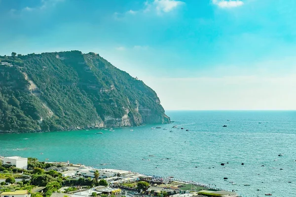 Widok góry Santangelo w wyspie Ischia, Włochy — Zdjęcie stockowe