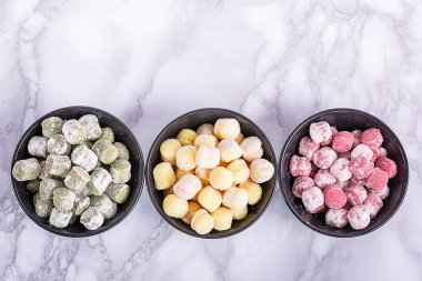 Taze kopya alanı ile İtalyan gnocchi yaptı