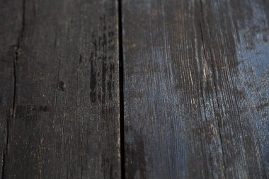 Eski kahverengi ahşap doku yüzeyi. Eski grunge koyu ahşap arka plan dokulu.