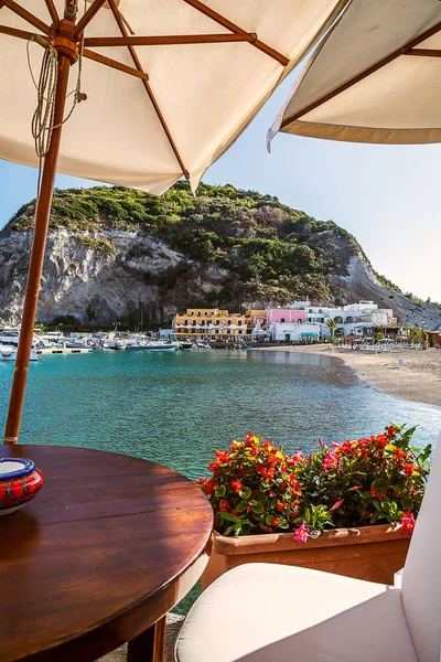 Sant Angelo bir görünümünü Island Ischia, İtalya