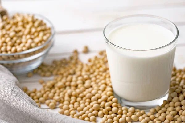 Soymilk May Used Substitute Dairy Milk Individuals Who Vegan Lactose — Stock Photo, Image
