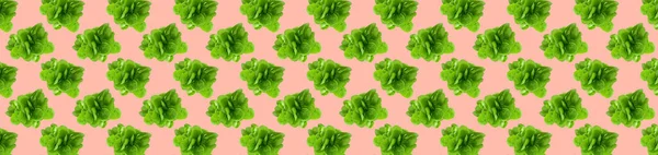 Patrón de verduras frescas aisladas en textura coloreada creativa — Foto de Stock