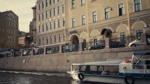 Rios e canais de São Petersburgo — Vídeo de Stock