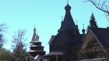 Vitoslavlitsy Müzesi ahşap mimarisinin