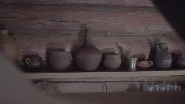 Vitoslavlitsy museum of wooden architecture — Stock Video