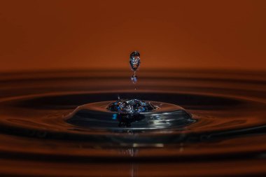 Su damlaları suya düşmek