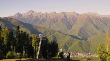 Kafkas Dağları. Krasnaya Polyana