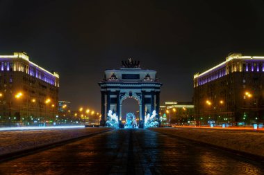 Yeni yıl zafer takı, Moskova