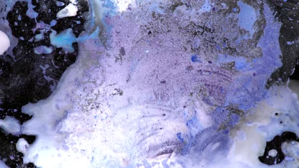 Abstrakt färg rörlig bakgrund närbild — Stockvideo