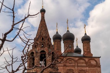 Moskova Krutitsy bileşik mimari detaylar