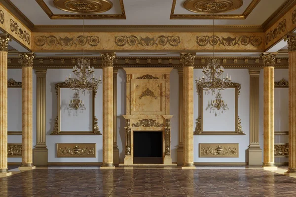 I balsalen och restaurang i klassisk stil — Stockfoto