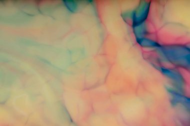 Dökülen boyalardan soyut renkli arka plan