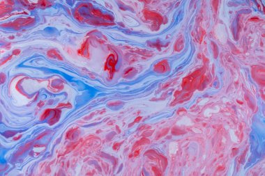 Dökülen boyalardan soyut renkli arka plan