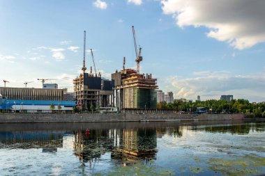 Moskova şehrinin mimarisi. Çeşitli ve eklektik binalar