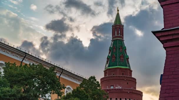 Червона Площа Москва Росія Timelapse — стокове відео