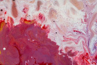 Dökülen boyalardan soyut renkli arka plan