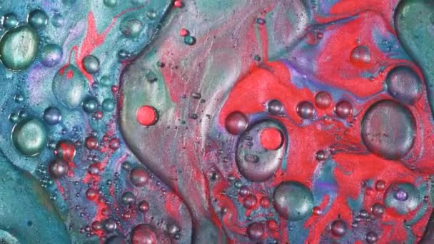 Peintures liquides actuelles. Résumé couleur mouvement arrière-plan gros plan