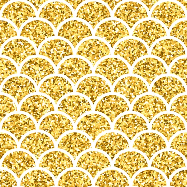 Gold Glitter Texture Sparkle Vector Background — Stock Vector