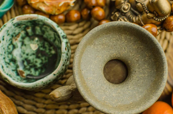 Cerimônia Chá Chinês Com Anchang Descanso Para Alma — Fotografia de Stock