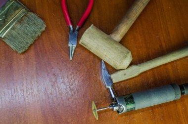 İle profesyonel araçları yapımı craft Kuyumculuk için masaüstü. Kopya alanı
