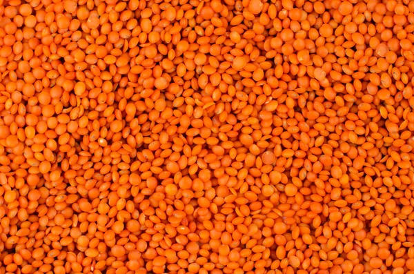 Red Lentil Background Healthy Food — Stock Photo, Image