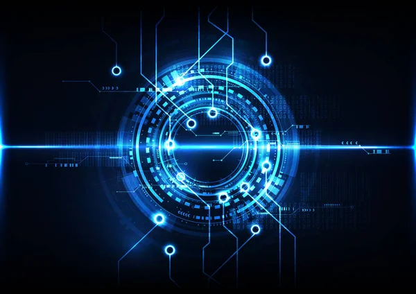 Soyut Dijital teknoloji operasyonel sistem cyber arkaplan vektör tasarımları