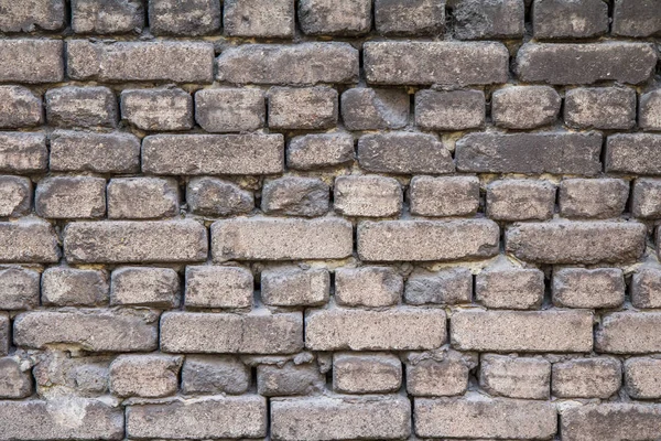 Frambild av tegelvägg i grå färg. — Stockfoto