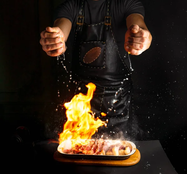 Cook flambe et limon suyu serpilir