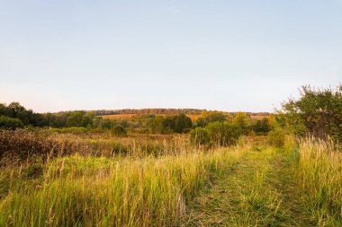 Sahada gün batımı 