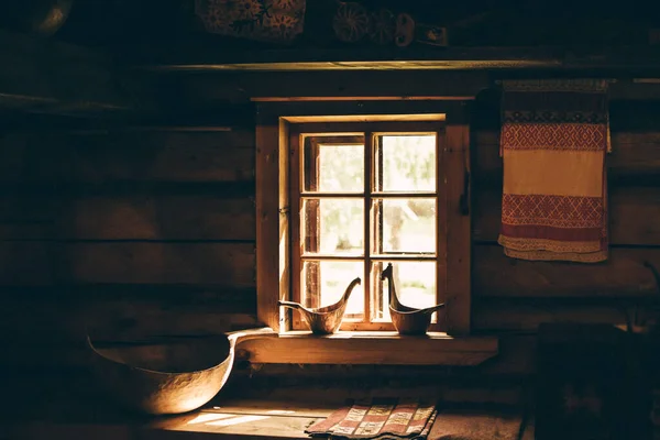 view of the old house interior