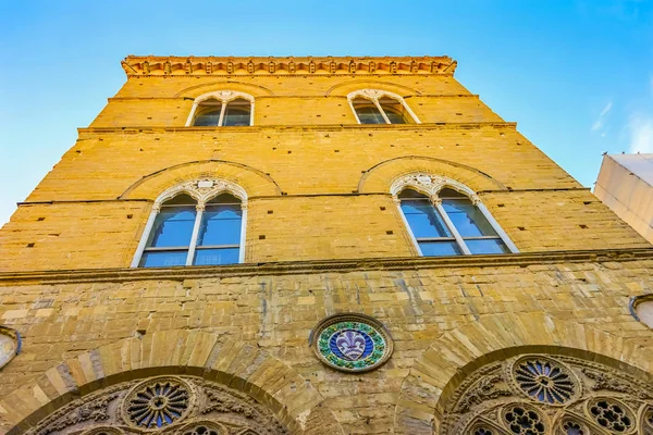 Museu Chiesa Igreja Orsanmichele Florença Itália Anteriormente Mosteiro São Michele — Fotografia de Stock