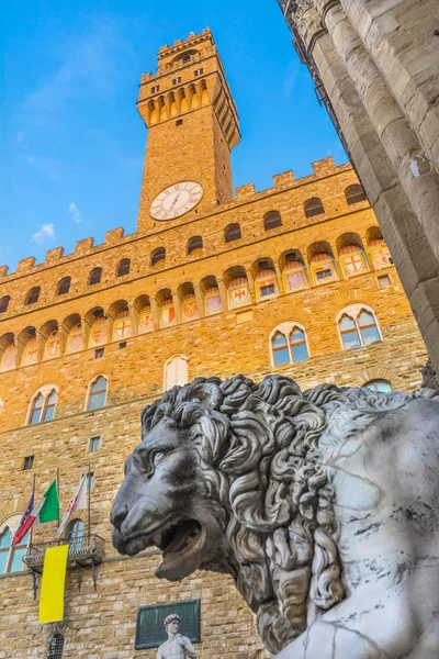 Statue Des Médicis Loggia Dei Lanza Piazza Della Signoria Florence — Photo