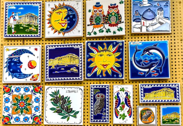 Yunan seramik mıknatıslar, Parthenon Atina Yunanistan tasarımlar