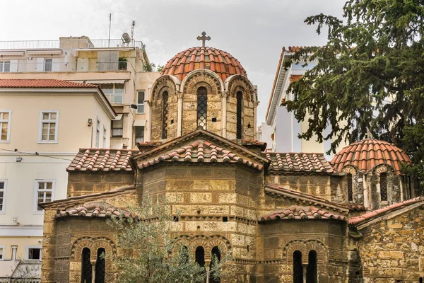 AGIOI THEODOROI antik Yunan Ortodoks Bizans Kilisesi Saint Theodori Atina Yunanistan. Kilise tarihi 1065 reklam