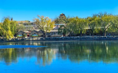 rospect tepe Jingshan Parkı Beihai Lake Park Pekin Çin Beihai Park 1000ad içinde oluşturulan genel bir park olduğunu.